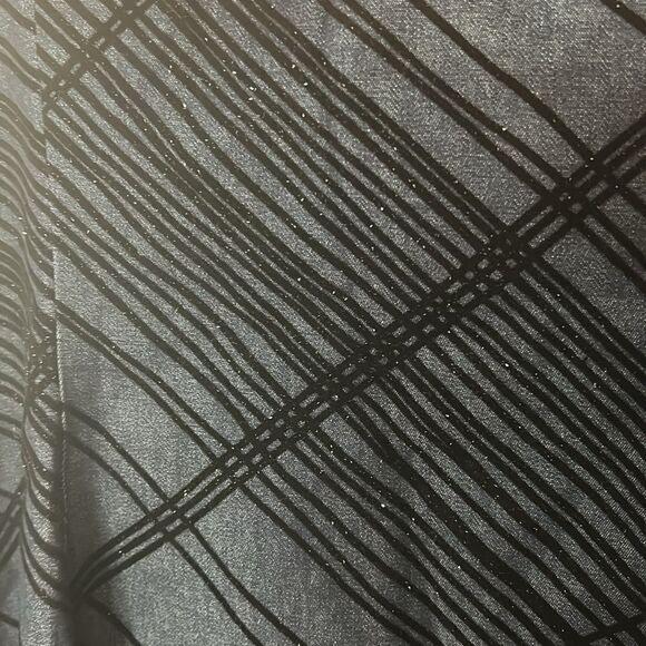 ***** 5 for $25 Ashley Stewart Denim Tank with Velvet and Sparkles - Picture 4 of 6